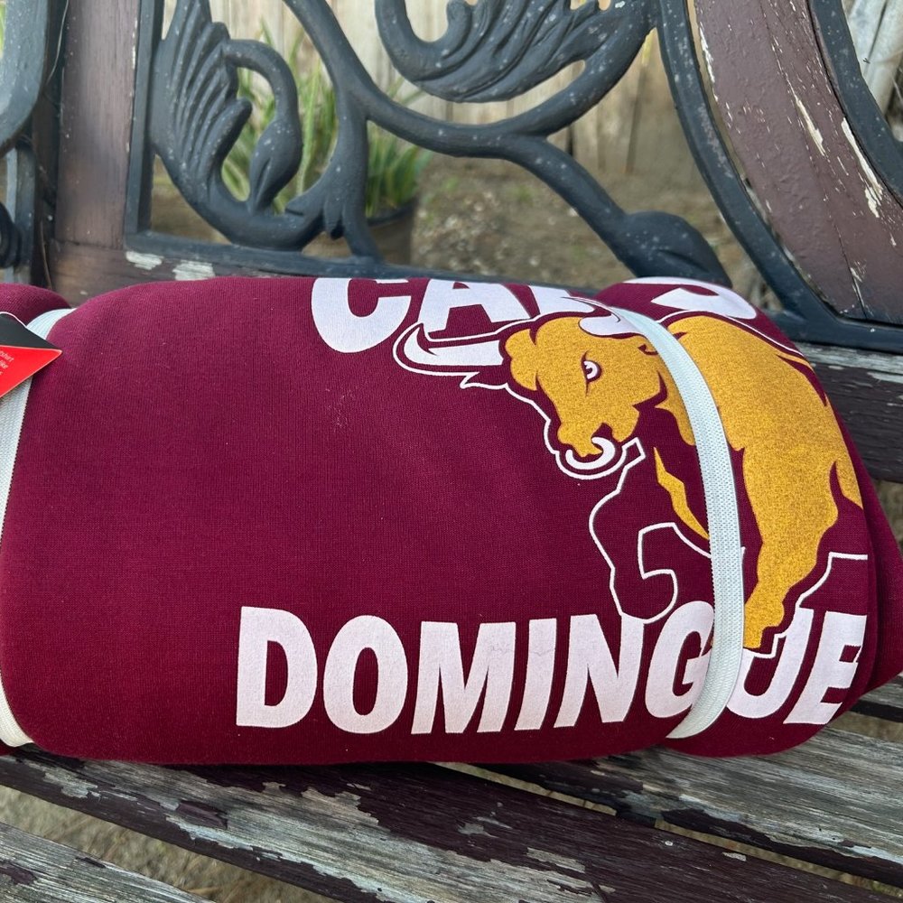 CSUDH Sweatshirt Blanket, NEW with tags